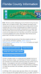 Mobile Screenshot of county-florida.com